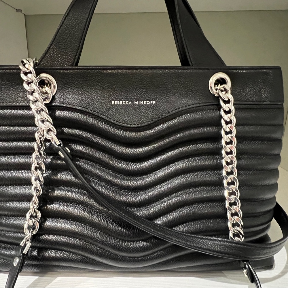 Black Quilted Rebecca Minkoff Shoulder Bag
